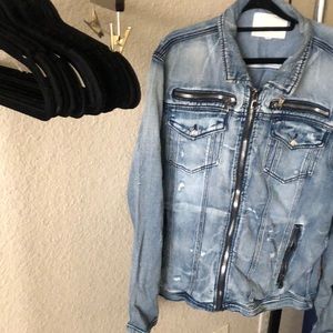 Mac Keen Market Mens Jeans Jacket EUC